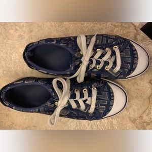 Coach sneakers , blue, Womens size 9